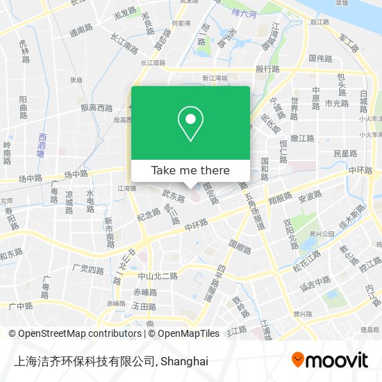 上海洁齐环保科技有限公司 map