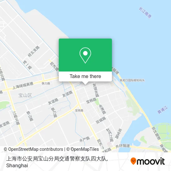 上海市公安局宝山分局交通警察支队四大队 map