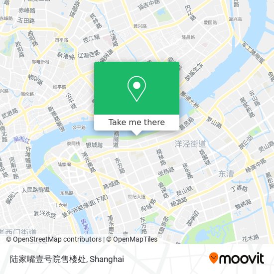 陆家嘴壹号院售楼处 map