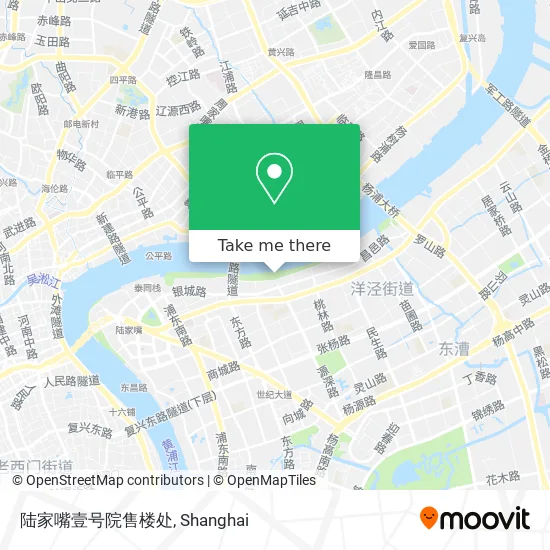 陆家嘴壹号院售楼处 map