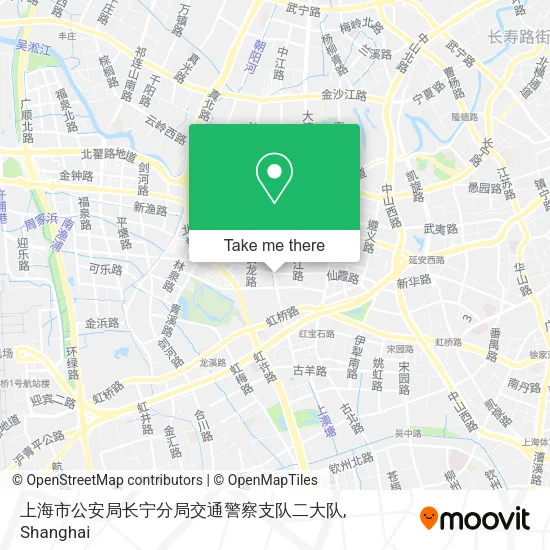 上海市公安局长宁分局交通警察支队二大队 map