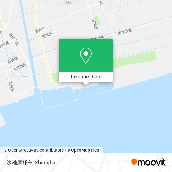 沙滩摩托车 map
