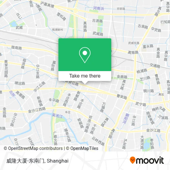 威隆大厦-东南门 map
