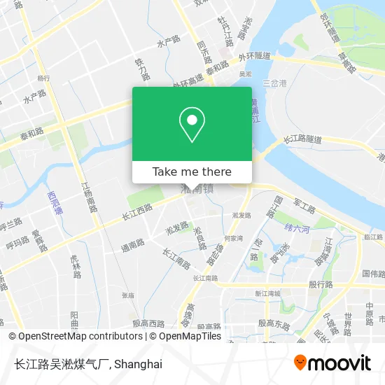长江路吴淞煤气厂 map
