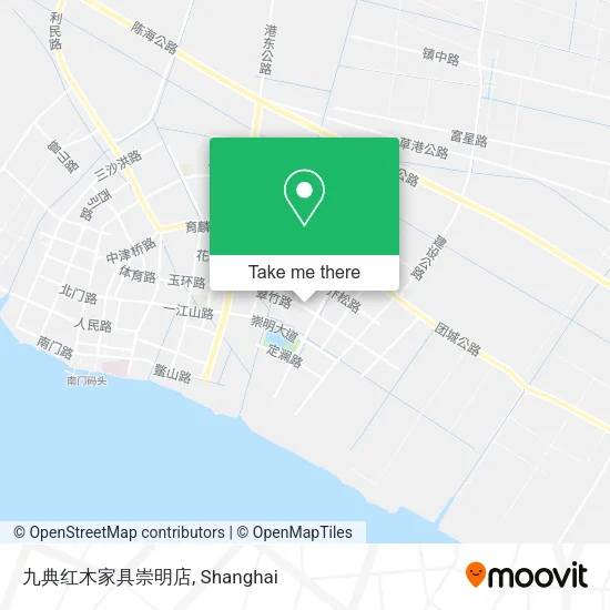 九典红木家具崇明店 map
