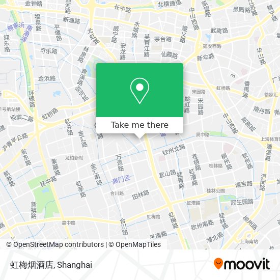 虹梅烟酒店 map