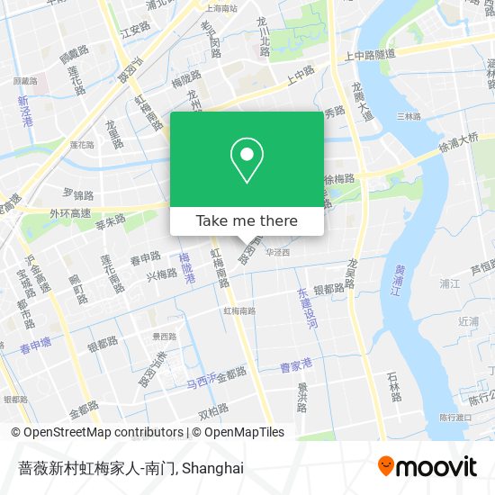 蔷薇新村虹梅家人-南门 map