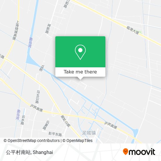 公平村南站 map