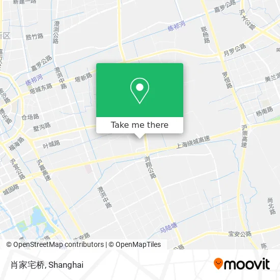 肖家宅桥 map