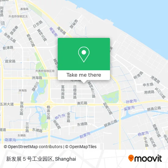 新发展５号工业园区 map