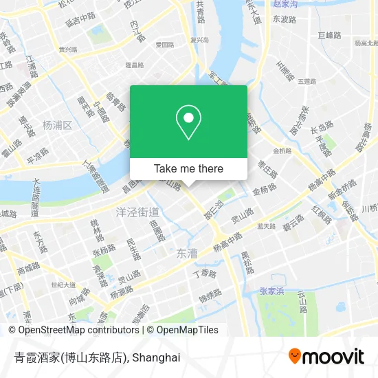 青霞酒家(博山东路店) map