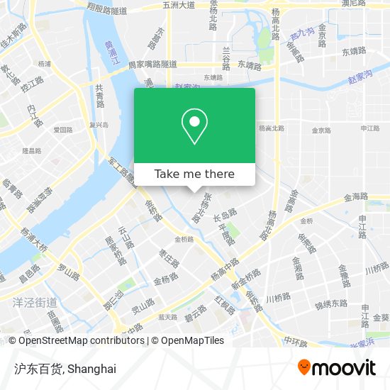 沪东百货 map