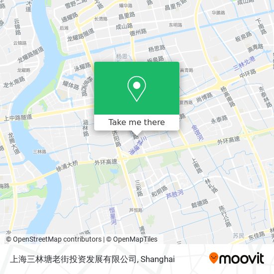 上海三林塘老街投资发展有限公司 map