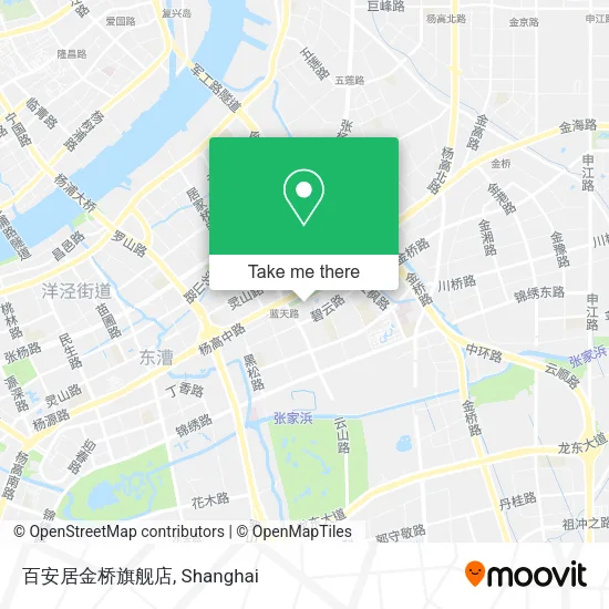 百安居金桥旗舰店 map
