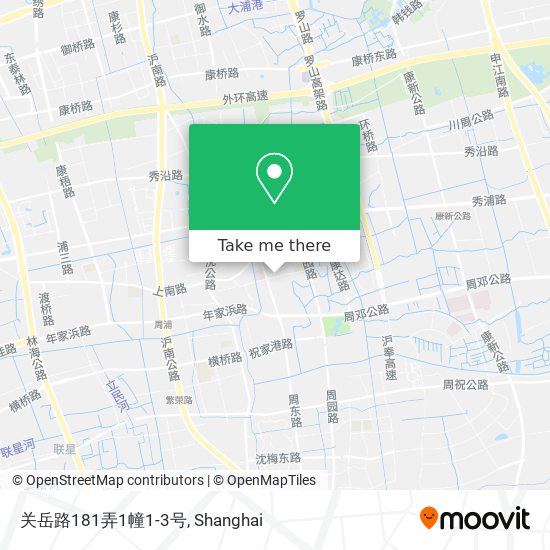 关岳路181弄1幢1-3号 map