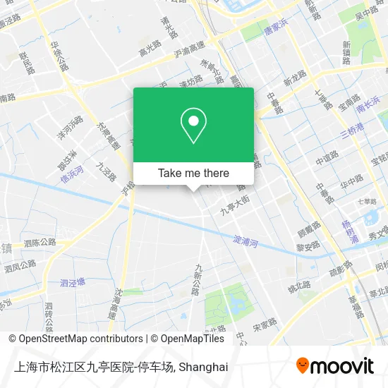 上海市松江区九亭医院-停车场 map