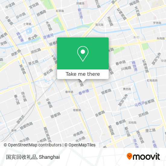 国宾回收礼品 map
