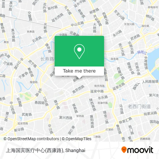 上海国宾医疗中心(西康路) map