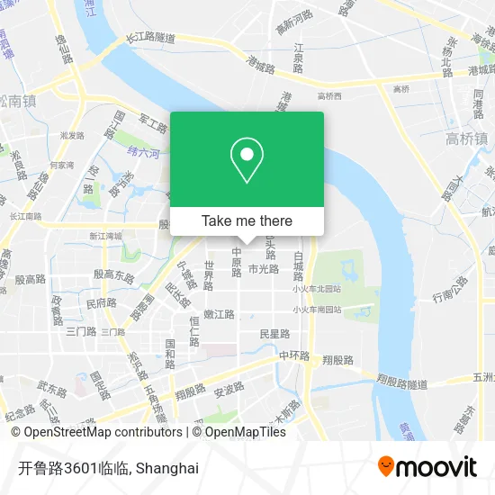 开鲁路3601临临 map