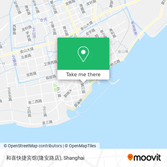和喜快捷宾馆(隆安路店) map