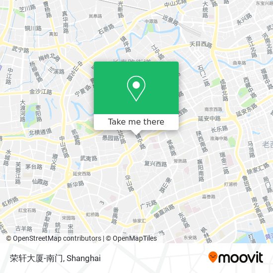 荣轩大厦-南门 map