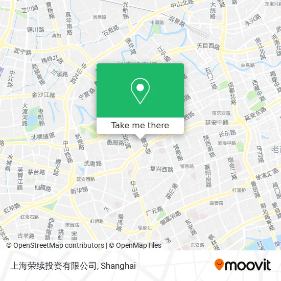 上海荣续投资有限公司 map
