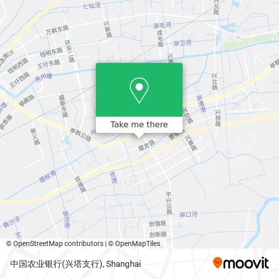 中国农业银行(兴塔支行) map
