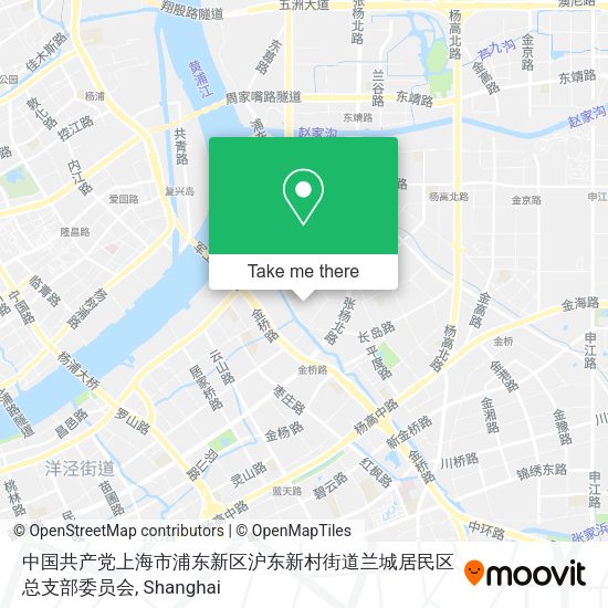 中国共产党上海市浦东新区沪东新村街道兰城居民区总支部委员会 map