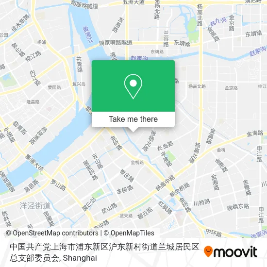 中国共产党上海市浦东新区沪东新村街道兰城居民区总支部委员会 map