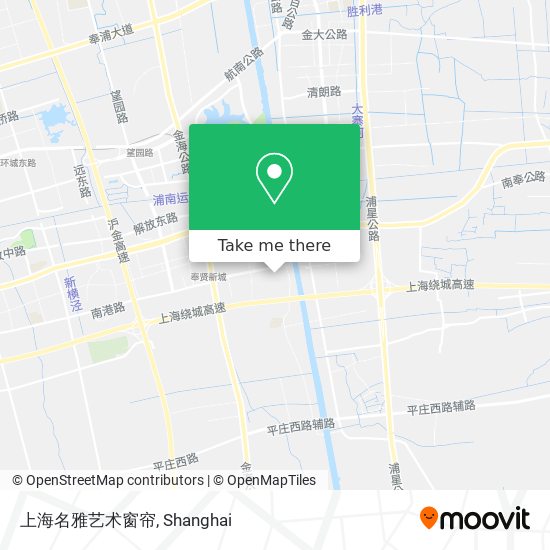 上海名雅艺术窗帘 map