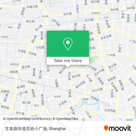 甘泉路街道百姓小广场 map