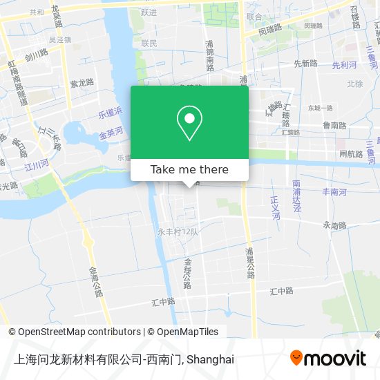 上海问龙新材料有限公司-西南门 map