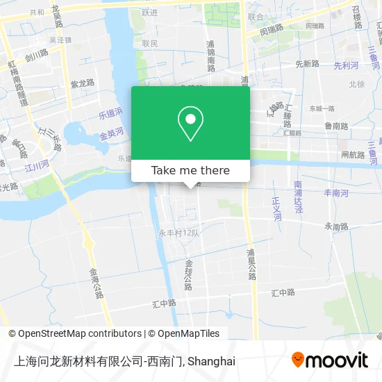 上海问龙新材料有限公司-西南门 map