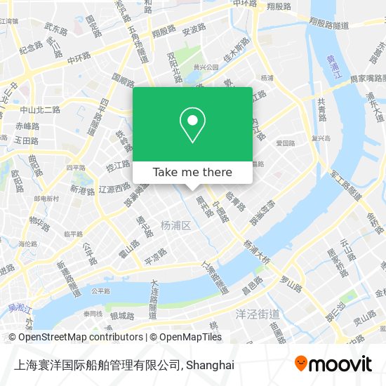 上海寰洋国际船舶管理有限公司 map