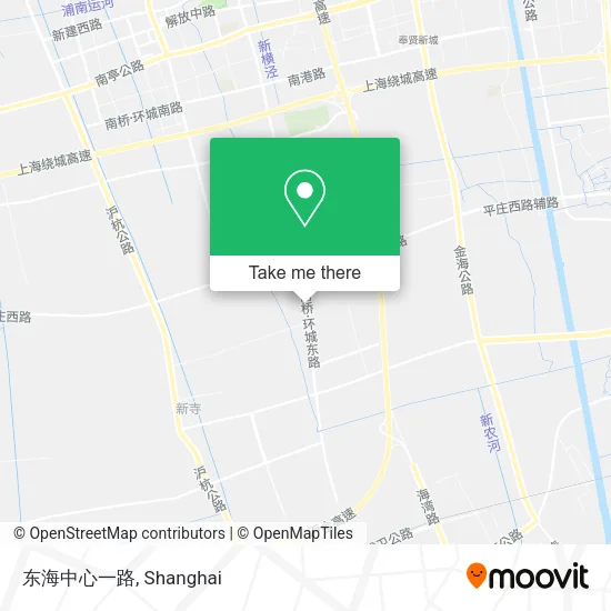 东海中心一路 map
