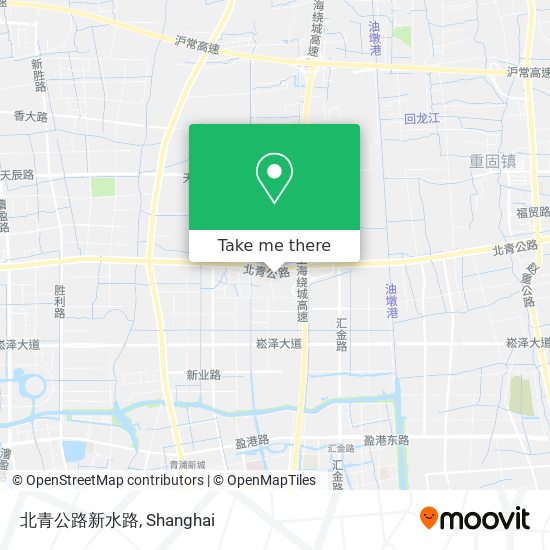 北青公路新水路 map