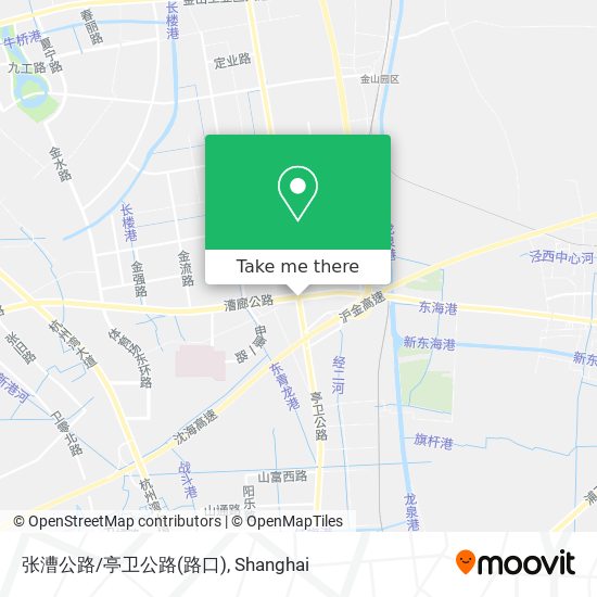 张漕公路/亭卫公路(路口) map