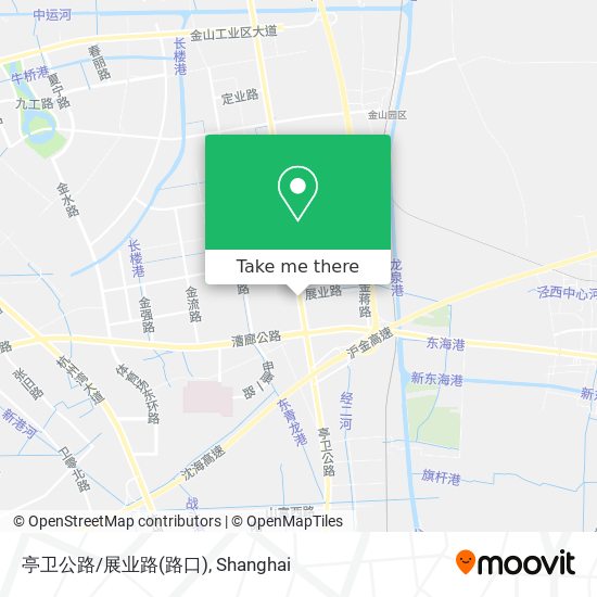 亭卫公路/展业路(路口) map