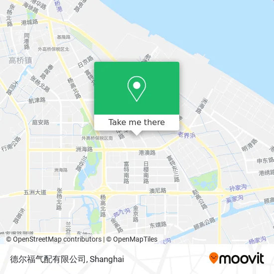 德尔福气配有限公司 map