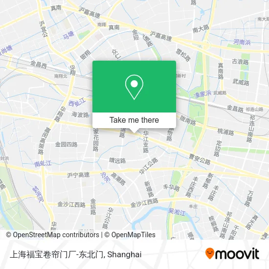 上海福宝卷帘门厂-东北门 map