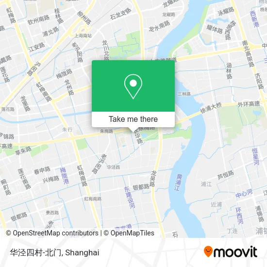 华泾四村-北门 map