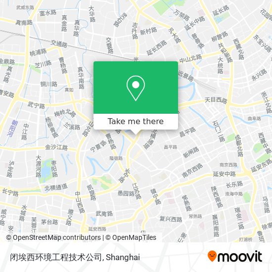 闭埃西环境工程技术公司 map