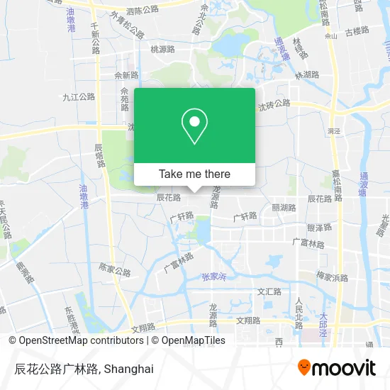 辰花公路广林路 map