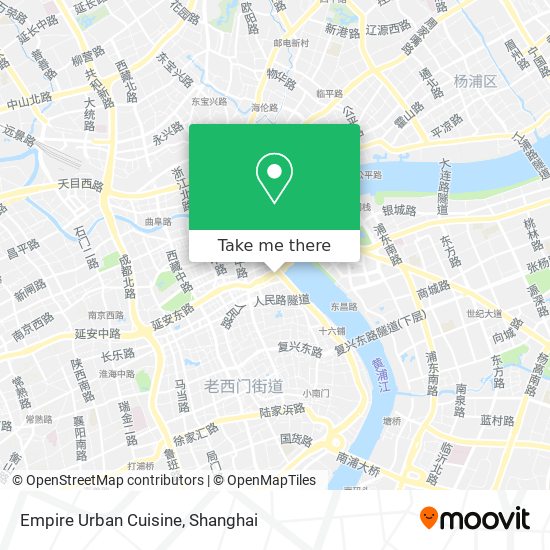 Empire Urban Cuisine map
