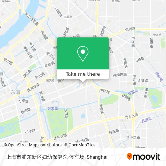 上海市浦东新区妇幼保健院-停车场 map