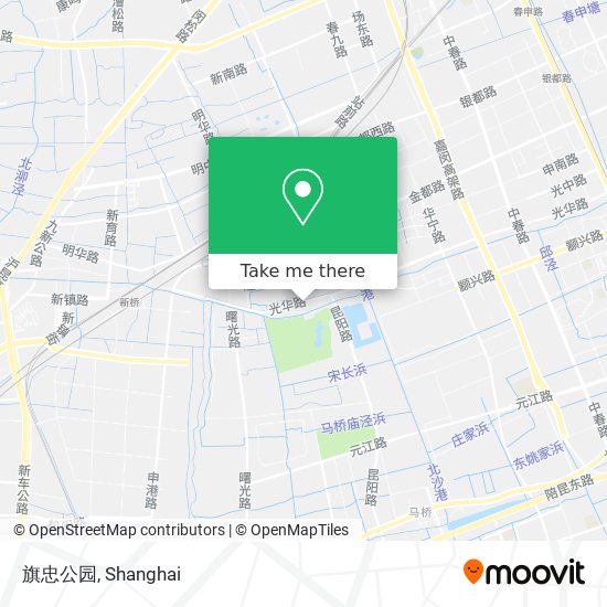 旗忠公园 map