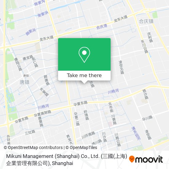 Mikuni Management (Shanghai) Co., Ltd. (三國(上海)企業管理有限公司) map