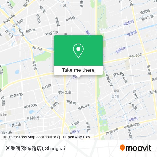 湘香阁(张东路店) map
