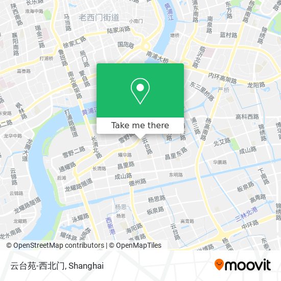 云台苑-西北门 map