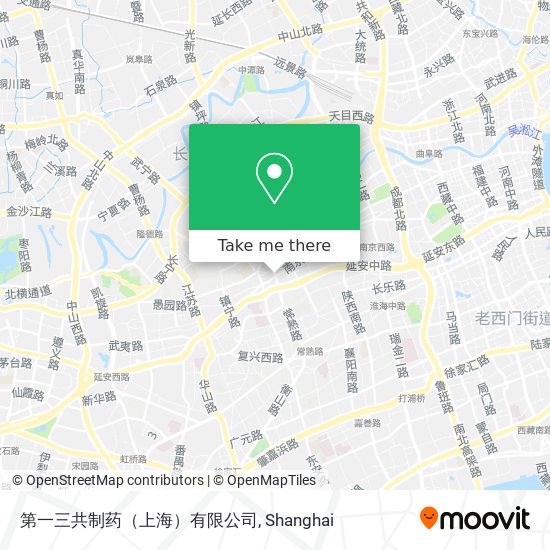 第一三共制药（上海）有限公司 map